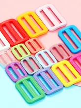 内径三十二ミリのカラフルなバックル【調整可能・Dリング・バッグアクセサリー】