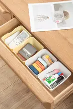 デスク上用 引き出し収納ボックス【スチールグレー・文具・化粧品・お菓子整理】