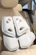 腰をサポートする車用クッション【運転用・快適設計・後部支え】