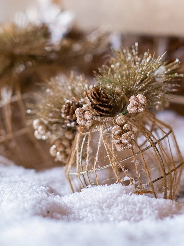 手作りクリスマス飾りに何が最も効果的か？麻ひもとアイアンの組み合わせが選ばれる理由