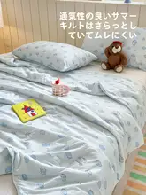涼感シルクの夏用掛布団【シングル・洗濯機可】