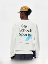 抗菌プリントラウンドネックTシャツ【涼感・透湿・速乾・長袖】