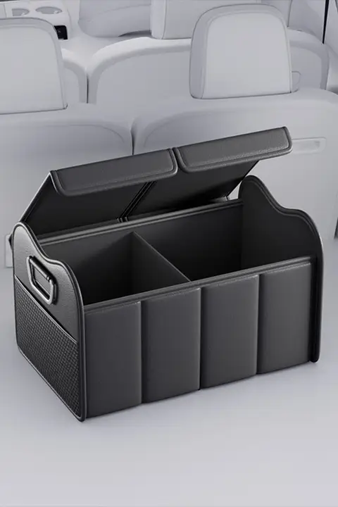車載収納ボックス【多目的・トランク用・軽量デザイン】