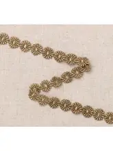 ミニフラワーレースリボン【厚手装飾用・高級感・ハンドメイド】