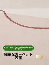 カーペット リビング 寝室 テーブル 北欧侘寂風 高級 ラグジュアリー 大面積 滑り止め