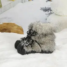 極上の柔らかさの大頭雪地靴【厚底・保温・女性用・ショートブーツ】