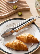 onlycook ステンレス製 肉用トング【キッチン用・バーベキュー・焼肉・ベーキング対応】