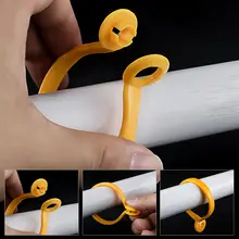 カーテン用フックリング【開口リング・取り外し不要・カーテンアクセサリー】