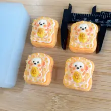小動物デザインのミニシリコン型【食品グレード・耐熱・DIY用】