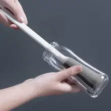 洗面器用ブラシ【長柄・家用・海綿素材】