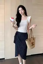 独特なデザインの美しいカジュアル夏用セットアップ（セットアップ対応）