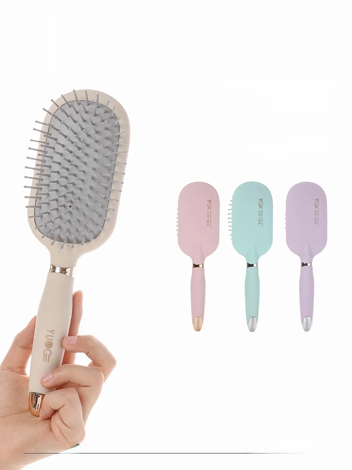 エアクッションブラシ【マッサージ効果・携帯用・ロングヘア用】