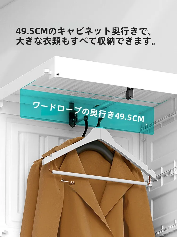 折りたたみ式布製衣類収納ラック：6グリッド12コンパートメントで効率的な衣類管理