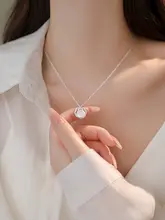 国風デザイン 如意平安ロックネックレス【女性用・華奢デザイン・夏用】