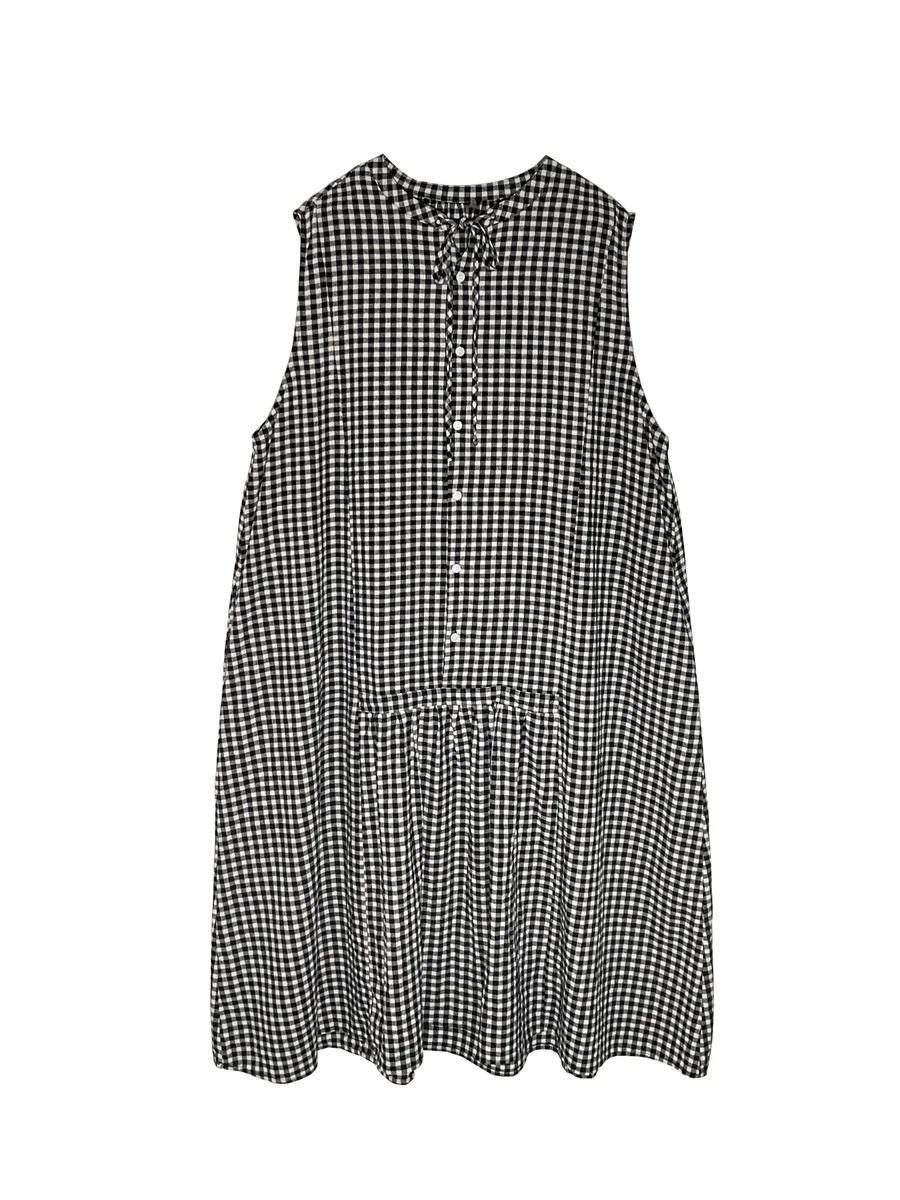 大人可愛い服 50代コーデ 完全ガイド｜黒と白グリッドワンピースの選び方と実際の着こなし