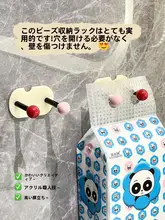 穴あけ不要の壁掛けティッシュホルダー【トイレ用・収納便利】