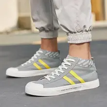 ハイカットキャンバススニーカー【国潮スタイル・カップル向け・クラシック・白】