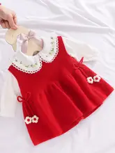 子供用ニットキャミソールドレス【春秋向け・おしゃれデザイン・フレアスカート】（セットアップ対応）
