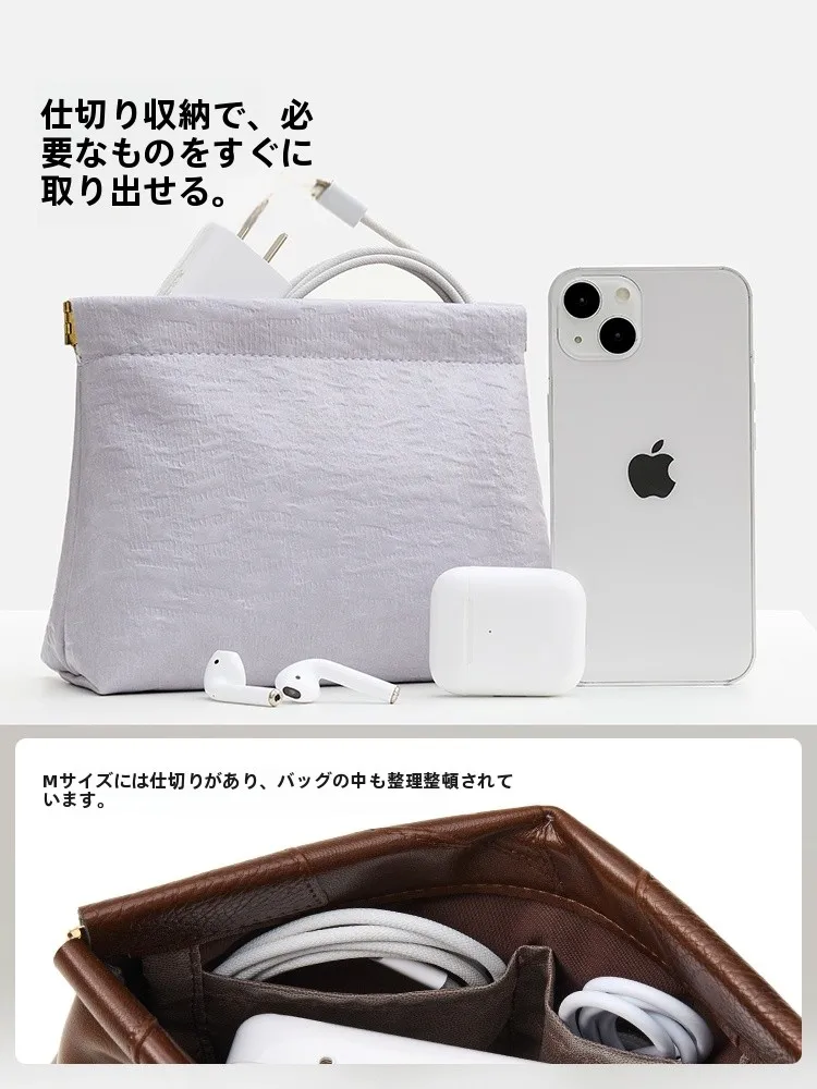 多機能ミニポーチ：化粧道具・衛生用品収納に最適な実用性とデザインのバランス