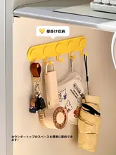 寝室用マグネットフック【穴あけ不要・収納に便利・キーや帽子、バッグを掛ける】