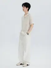 キューバカラーシャツ メンズ 半袖 テンセルリネン 通気性 ルーズ カジュアル 夏