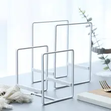 鉄製の皿とボウルの水切りラック【キッチン用・縦型収納】