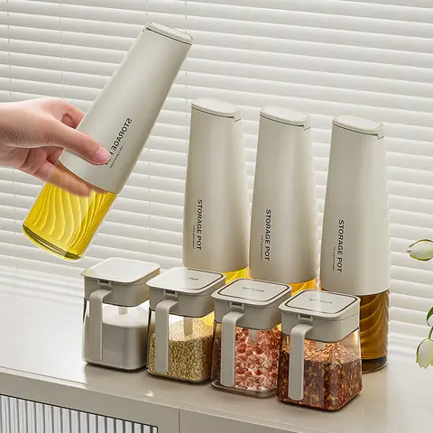 調味料入れセット TAO | キッチン用スパイスボックス【調味料瓶・塩入れ・収納機能付き