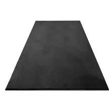 ブラックロングラグマット【主寝室用・耐汚染・フロアマット・居間用】