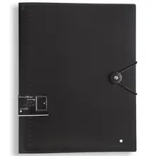 A4対応 ホワイトリング活用ノート【穴あけ不要・コルネタイプ・横罫・空白ページ】