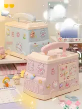 開けられない貯金箱【子供向け・ギフト・男女兼用】