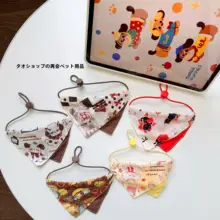 可愛いデザインのペット用三角巾【犬用・猫用・口水対策】