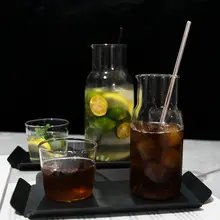 一人用ガラス製シェアボトル【アイスコーヒー・冷抽出・デザインティーポット】