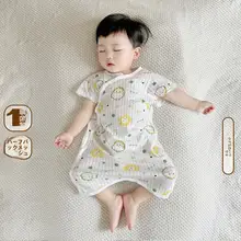 赤ちゃん用 半袖パジャマ【夏用・薄手・純綿・防寒対策・通気性】（セットアップ対応）
