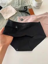 夏用 薄手 レディース 内パンツ【氷絲・無痕・サテン・透気性・中低腰・ヨガ対応】