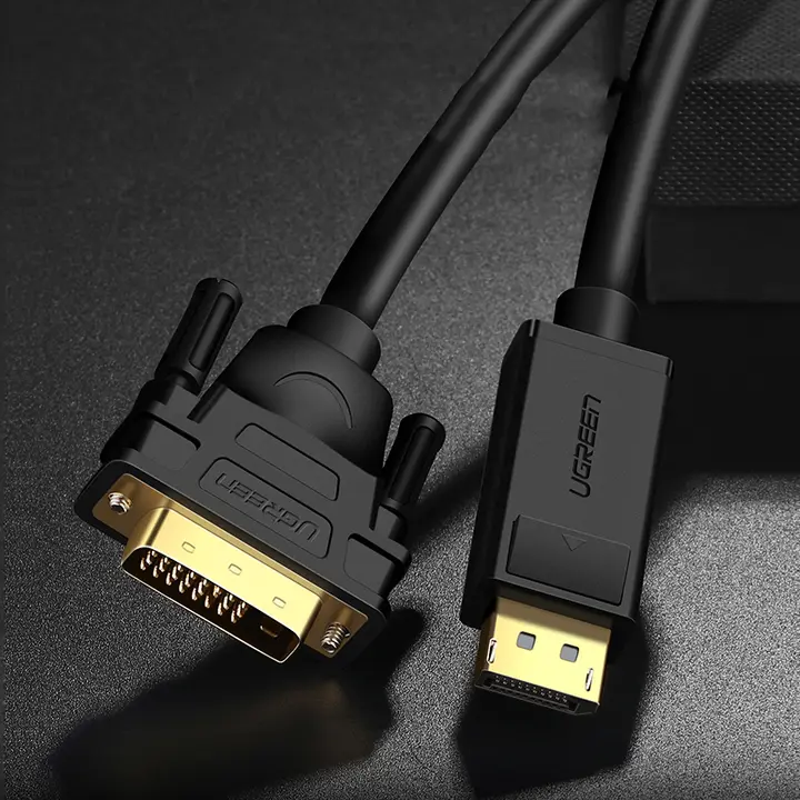 UGREEN DP-DVI変換ケーブル【ディスプレイポート対応・グラフィックボード接続用】