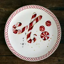 特大33cm 点心用丸皿【家用・創造的デザイン・装飾用】