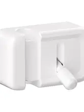 プッシュスイッチ式ケーブル整理器【デスク用・データケーブル巻き取り・穴あけ不要】