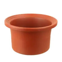 紫砂内釜付き電気煮込み鍋【黒・陶器製・蓋付き】