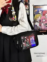 透明なクロスボディバッグ10cmベビーバッグ痛バッグ