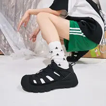 ローマ風厚底サンダル【極上の柔らかさ・透かしデザイン】（セットアップ対応）