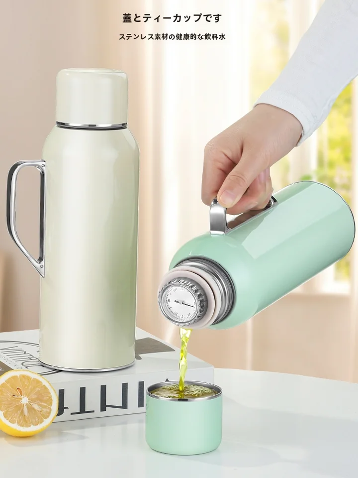 高品質伝統茶器 小型保温ポット【お茶用・ステンレス製・温度保持機能】