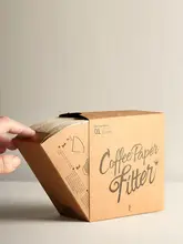 ドリップ用コーヒーフィルター【扇形・大容量・輸入素材使用】