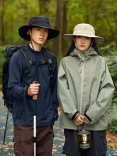 バケットハット ユニセックス メッシュ 通気性 紫外線対策 アウトドア 釣り 登山 夏
