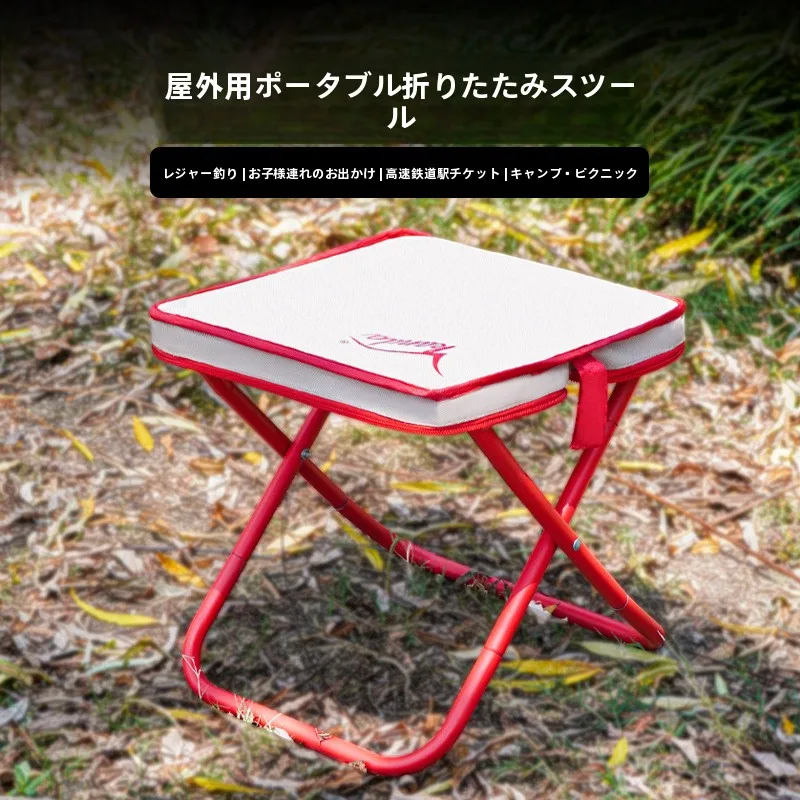 折りたたみ式ポータブル椅子：2人でキャンプ時の軽量・コンパクトな座席解決策
