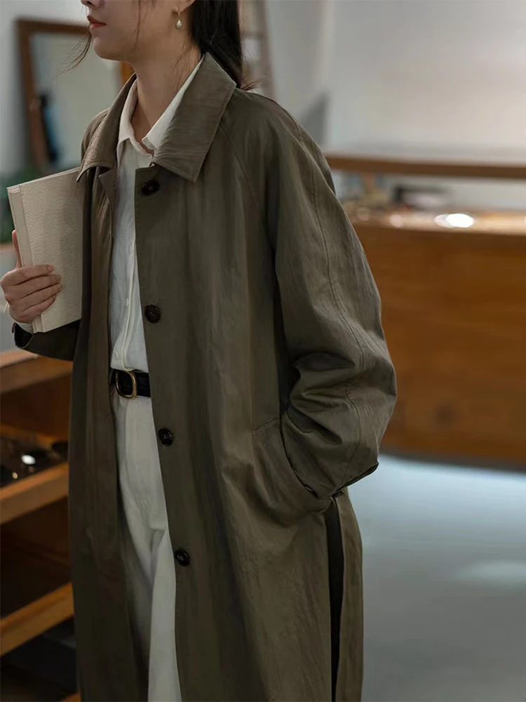 大人可愛い服 40代コーデの完全ガイド｜ルーズフィットトレンチコートの選び方と着こなし