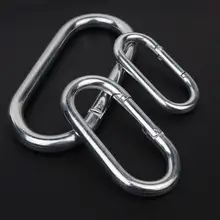 アウトドア登山用鉄製U型フック【亜鉛メッキ・大容量・安全備品】