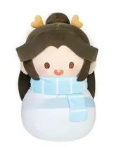 竜の恵みをもたらすミニドール【不倒翁デザイン・抱き枕】（セットアップ対応）