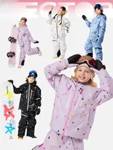 VECTOR 子供用スキーウェア【防風防水・保温・スノーボード対応・男女兼用】（セットアップ対応）
