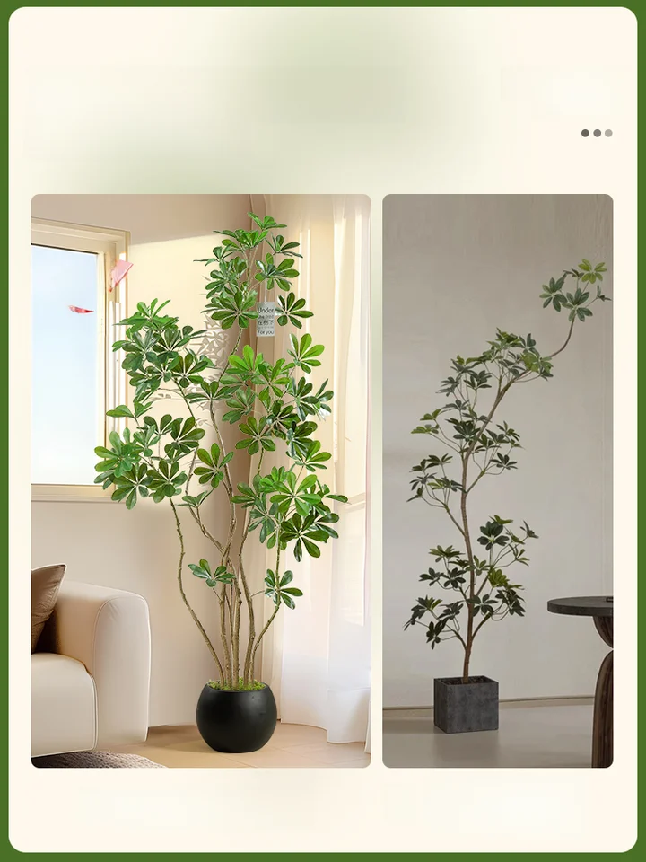 大型リビング植物 偽花木 ルクススタイル 装飾 おしゃれ