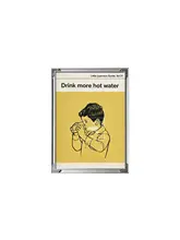 ユニークなデザインの90年代風 Bauhausスタイル アートポスター【イラスト・壁掛け装飾用】